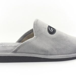 Garzon - Zapatillas de casa para Hombre.  Zapatilla muy cómoda bicolor con suela especial parquet . Color: Gris C60-20330